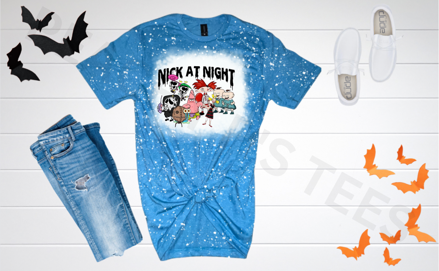 Nick At Night Bleached T-Shirt