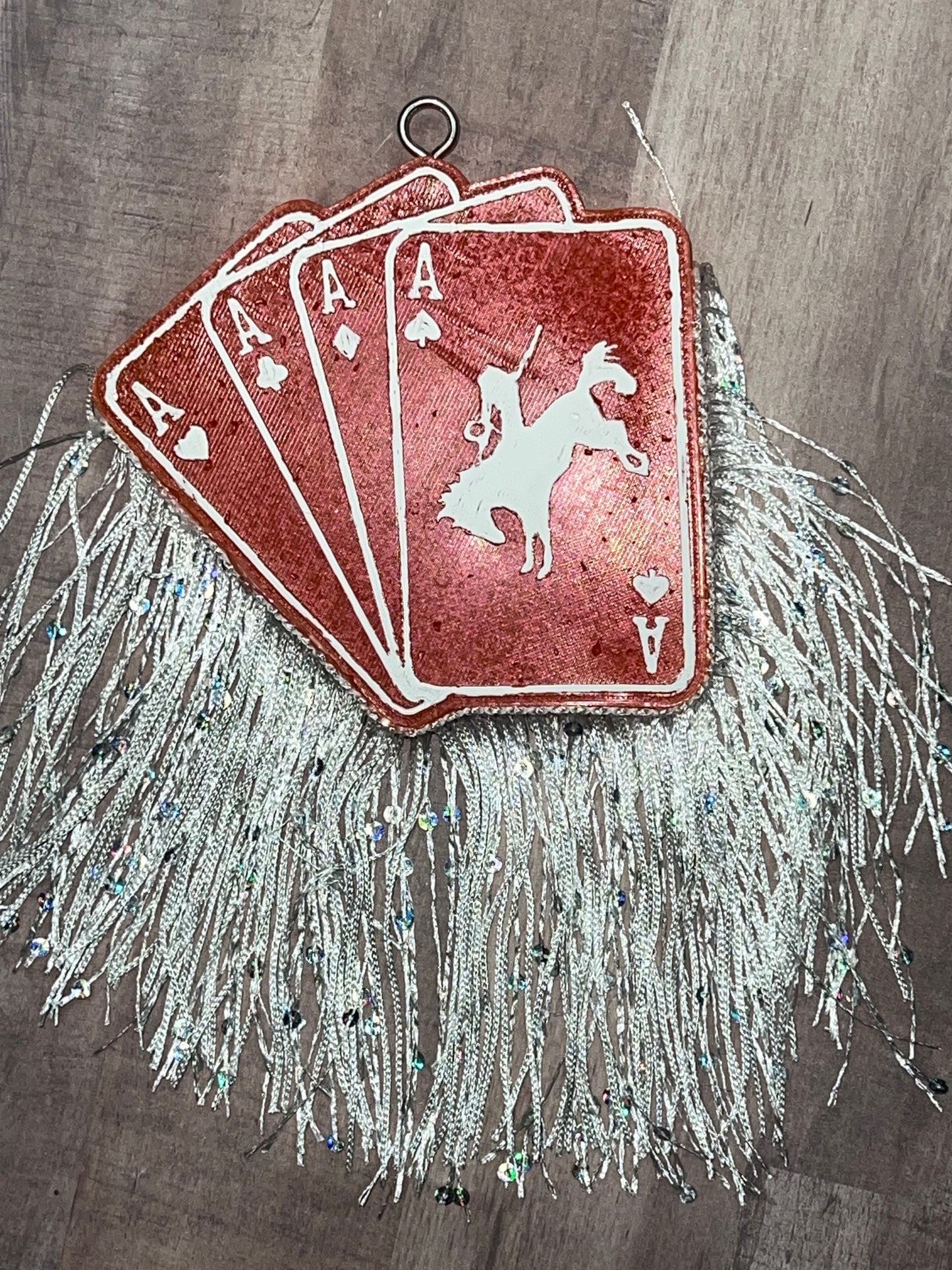 Cowboy Card Deck Freshie