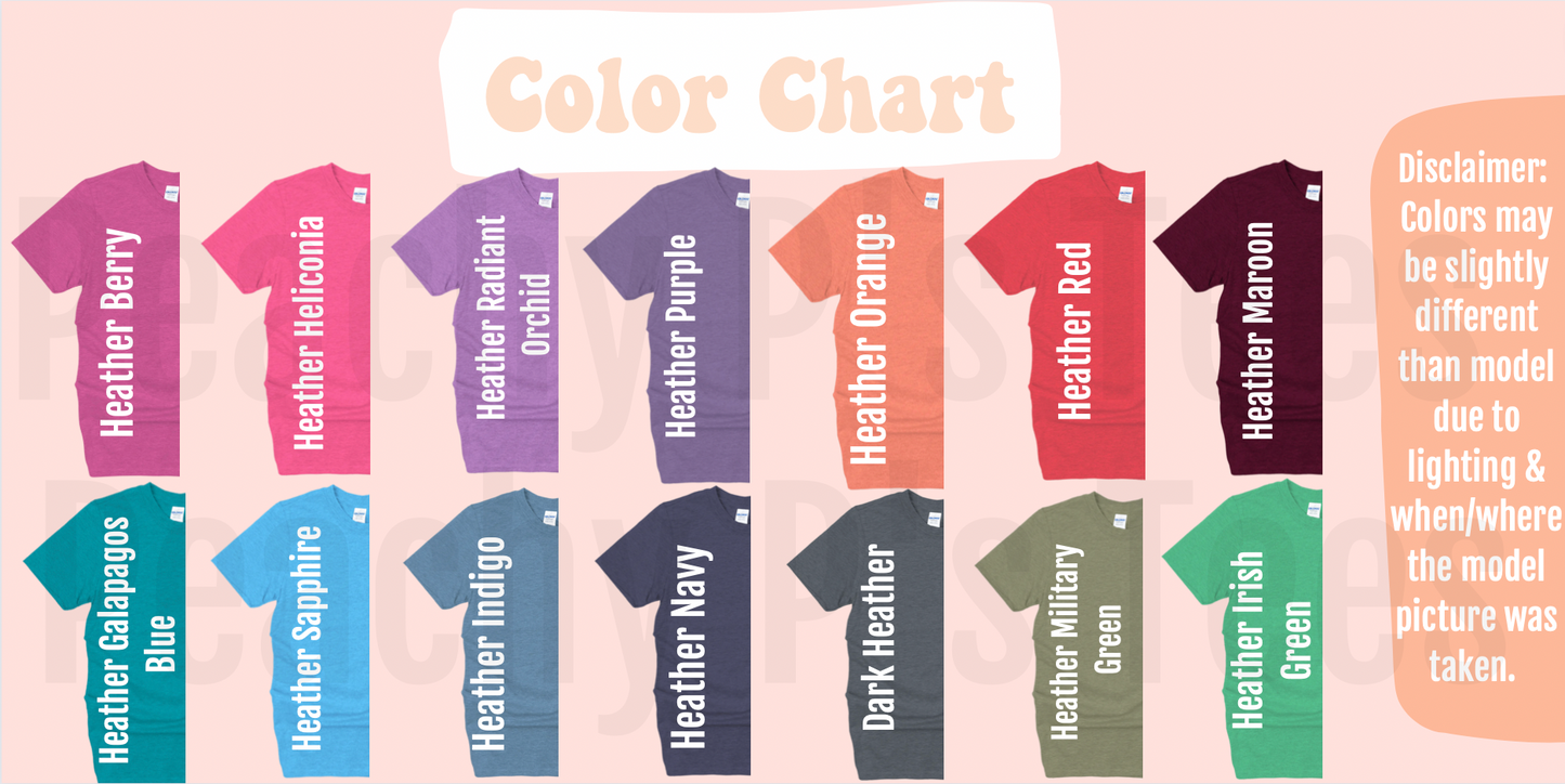 Breast Cancer Awareness Rainbow Bleached T-Shirt