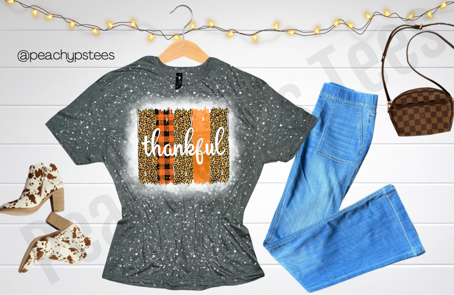 Thankful Bleached T-Shirt